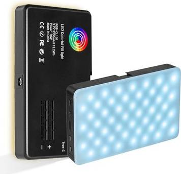 Sodial 2500k-9000k Led Rgb Camera Light Kit