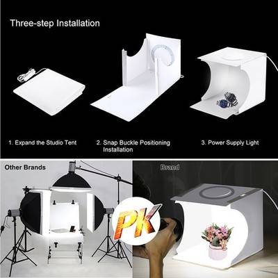 Mini Folding Portable Photo Box