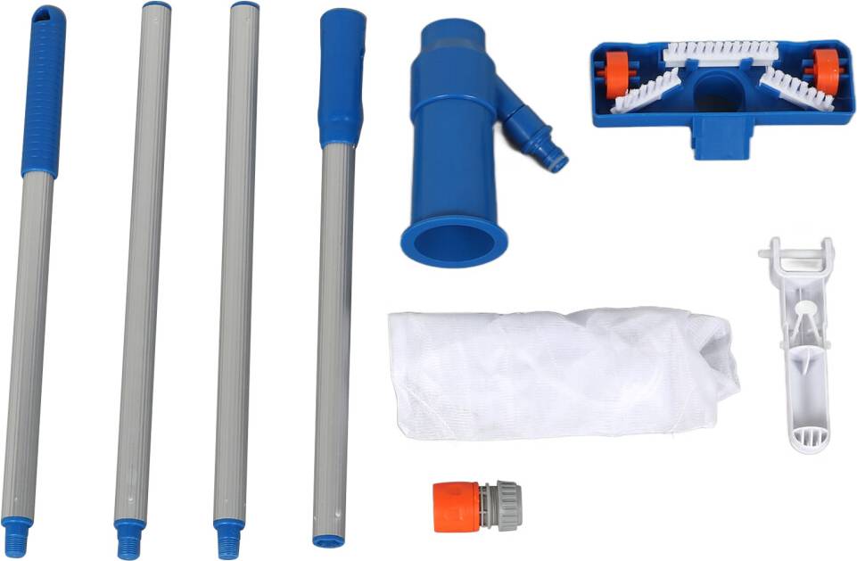 Portable Pool Vacuum Jet Cleaner 4-Section Pole