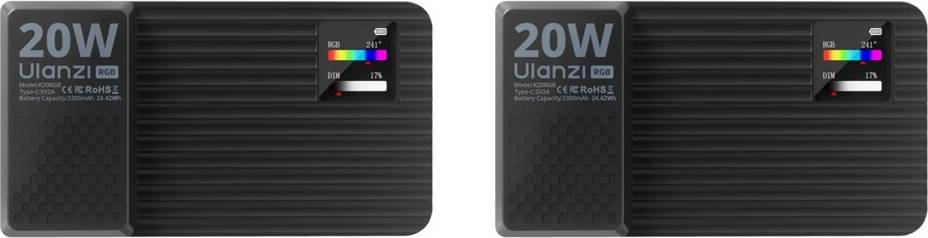 Typecat Ulanzi K20RGB 20W LED Panel Light