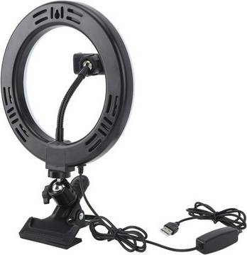 Ring Light Adjustable Color Brightness Clip