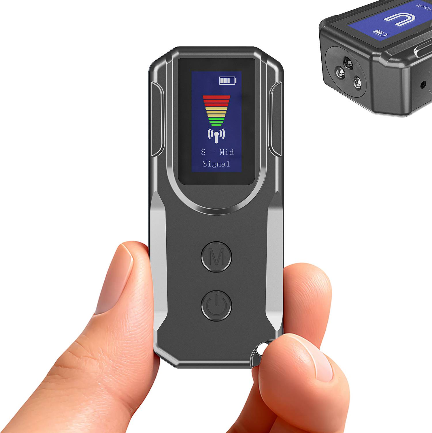 Portable scanner AI-Powered Portable RF Signal Scanner