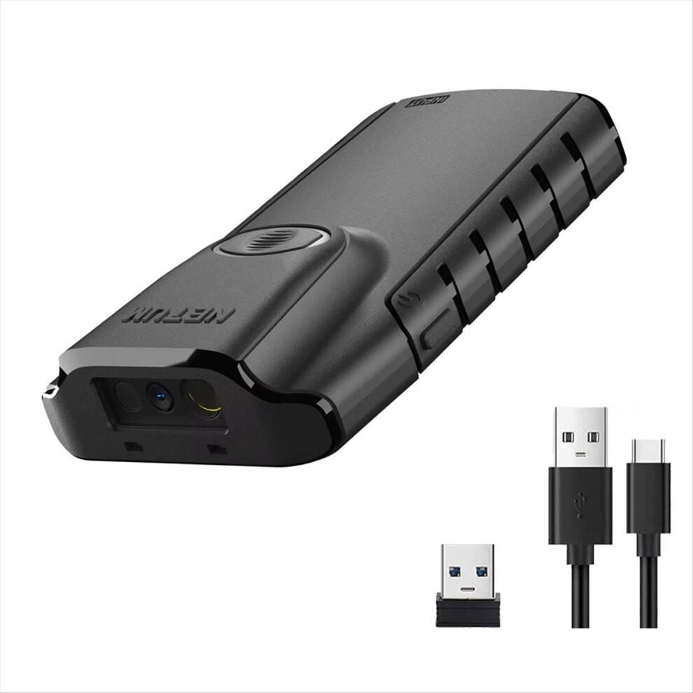 Typecat Wireless CCD Barcode Scanner E800 Bluetooth 2D QR Bar Code Reader