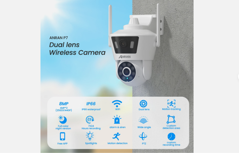Anran 4MP WiFi Outdoor CCTV Camera