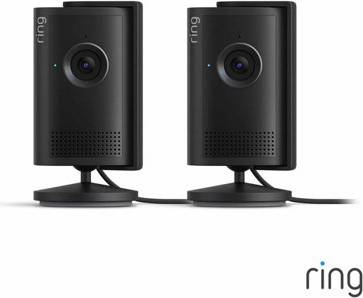 Ring indoor camera Ring Plug-In Indoor Camera Plus Black 2 Pack