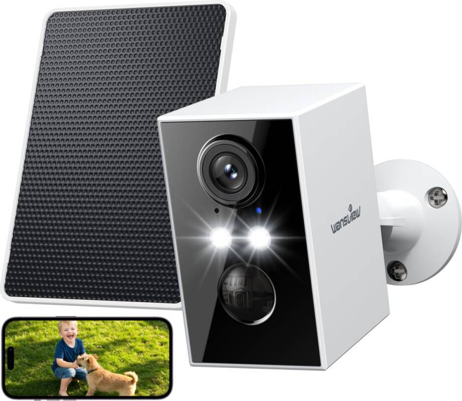 Battery operated security cameras Solar Security Outdoor Wireless Camera
