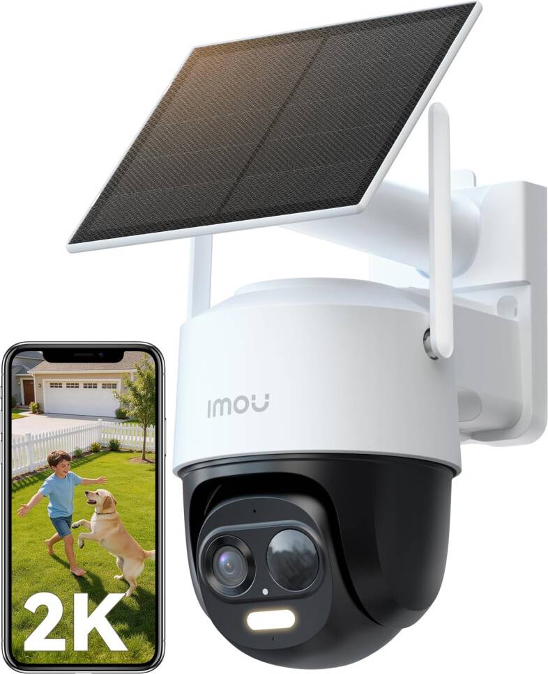 IMOU 2K Solar Security Camera Wireless