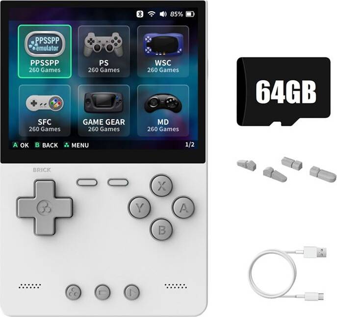 Handheld game console Handheld Game Console 64G 3.2 Inch