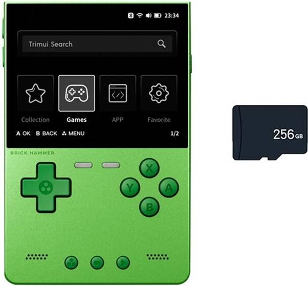 Brick hammer Brick Hammer Retro Handheld Game Console 3.2 Inch