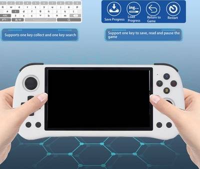 X55 Handheld Game Console 5.5 Inch Ips Screen