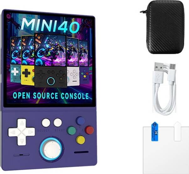 Mini40 Open-Source Gameconsole 4 Inch IPS Scherm