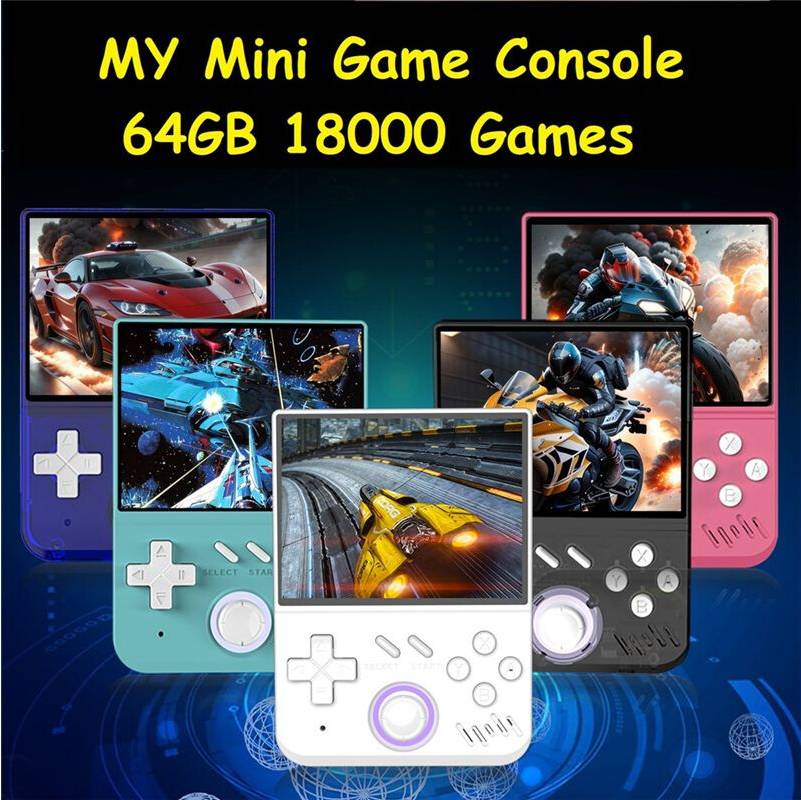 Exogio R36 Retro Handheld Game Console 64GB