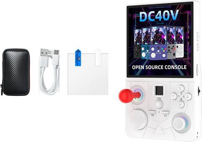 DC40V Handheld Game Console 4.0 Inch IPS Scherm