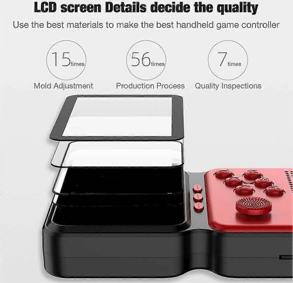 Retro Mini Game Console with 3 Inch Screen