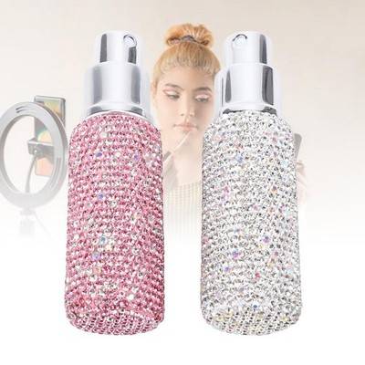 2pcs 10ml Rhinestones Perfume Atomizer