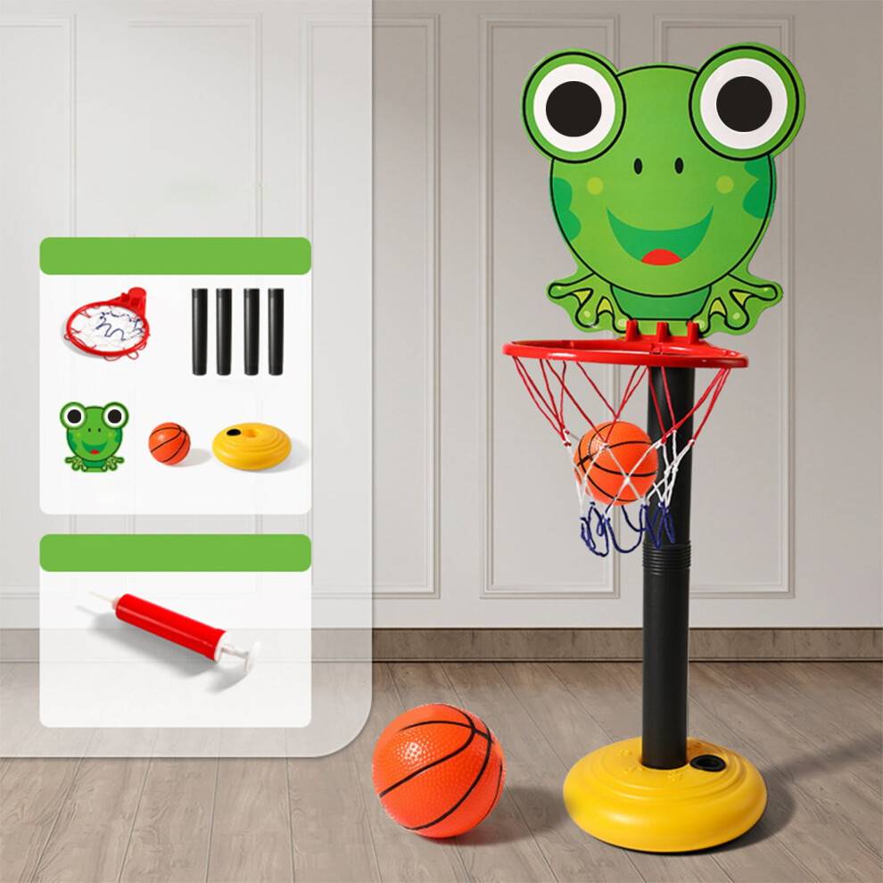 Kids Adjustable Indoor Outdoor Basketball Rack