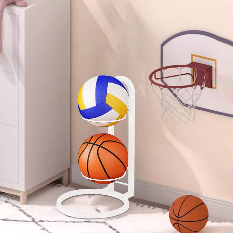 Basketball Rack Iron 2-Tier