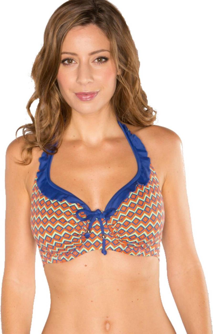 Halter Bikini Top - Multi