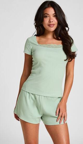 Hunkemöller Pyjamasset Grön