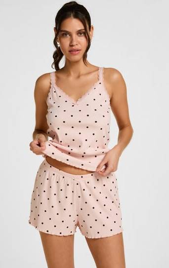 Hunkemöller Pyjamasshorts Rosa
