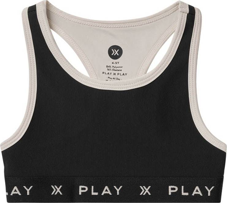 Play Sports Bra Back Ribbed
