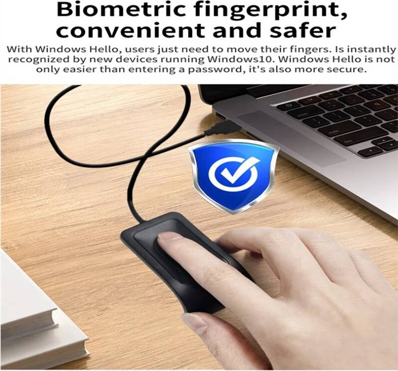 Tlily Biometric Fingerprint USB Scanner Reader