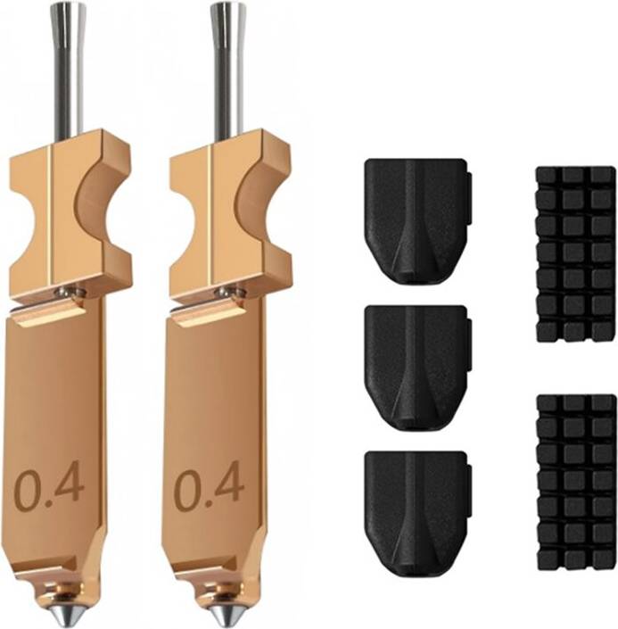 Typecat 2Pcs 0.4MM Nozzle Kit Flashforge AD5X