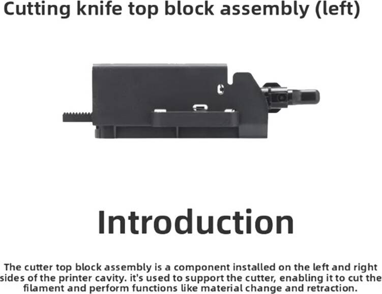 Kepptory Cutter Top Block Assembly H2D H2C