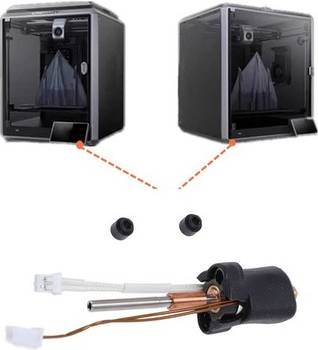 Ceramic Heating Block Kit 0.4mm