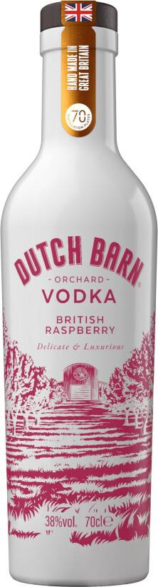Dutch Barn British Raspberry Vodka Smooth Bursting Natural Flavour