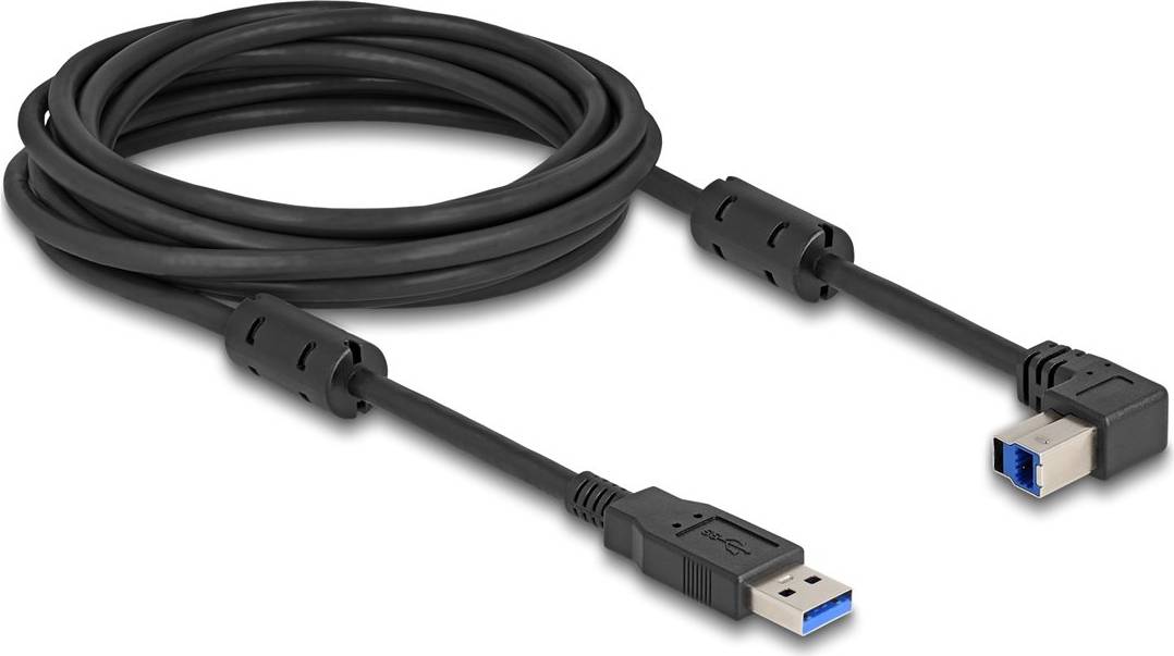 USB 3.0 USB Kabel Sort