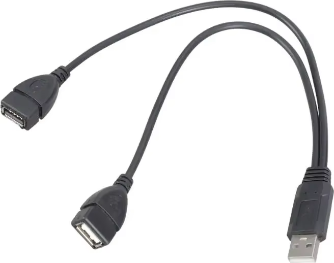 Usb splitter USB 2.0 Double Splitter Cable