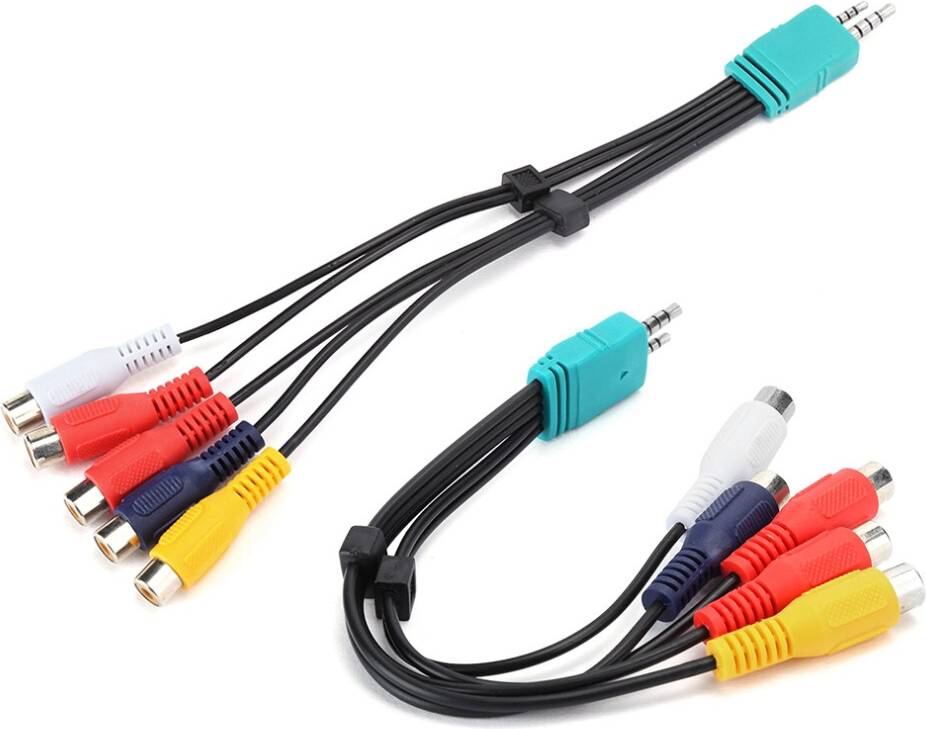 Flexible PVC Audio Video Adapter Cable