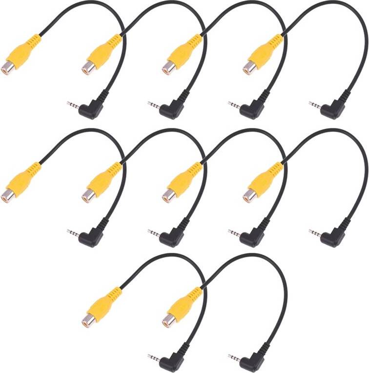 Torribaly 10PC AV In Video Cable 2.5mm