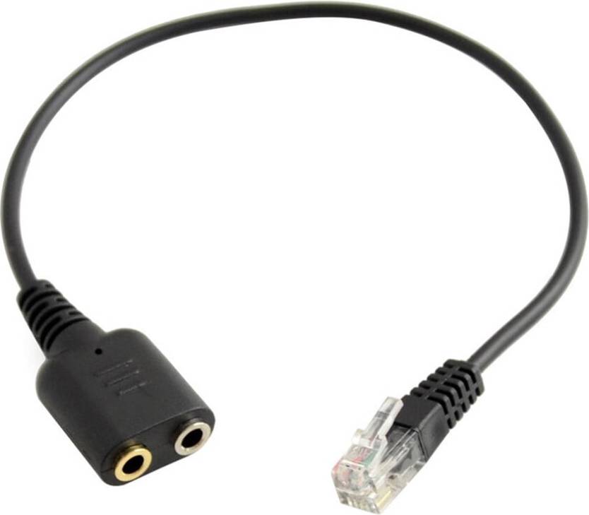 Headset Cable Adapter 3.5mm to RJ9 2-Pack
