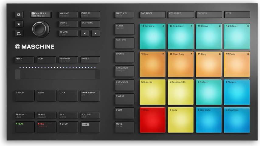 Native Instruments Mikro Mk3 USB MIDI Controller Drum Pad