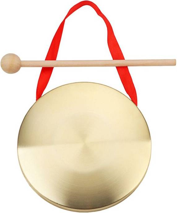 Tlily Practical Hand Gong Percussion Instrument