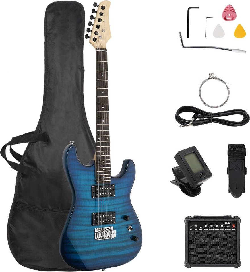 Solid Body Electric Guitar 39 Inch Kit