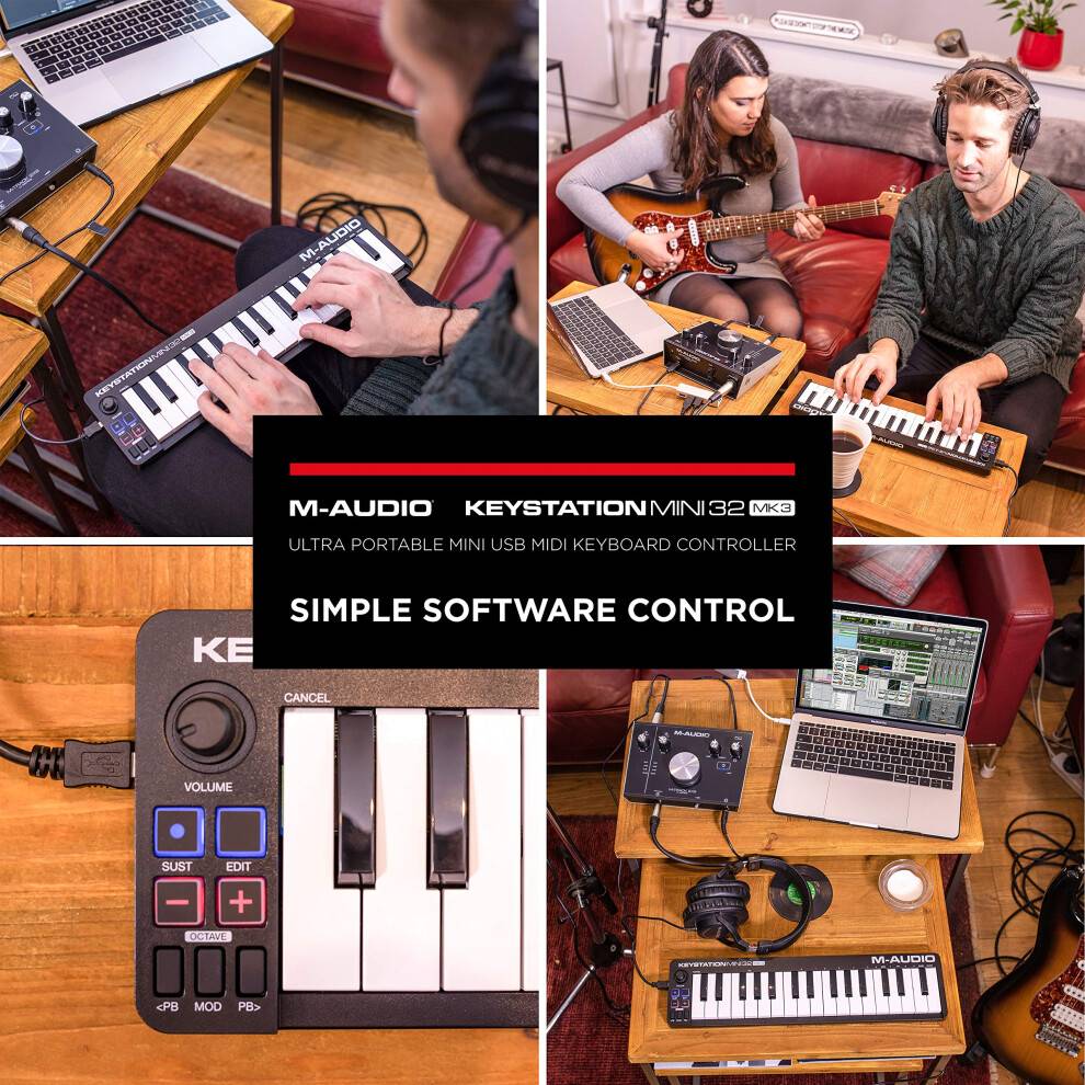 M-Audio Mini 32 MK3 USB MIDI Keyboard Controller