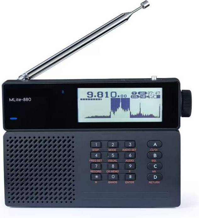 MLite-880 Digital Portable Radio AM FM RDS Receiver