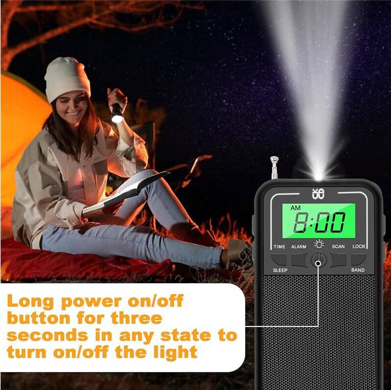 Portable AM FM SW Transistor Radio