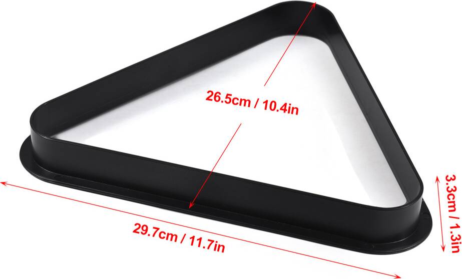 Plastic Billiard Pool Ball Triangle Rack