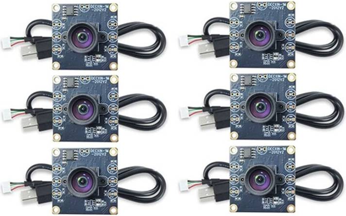 Typecat 6Pcs 100 Degree Camera Module OV9732