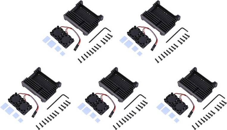 Raspberry pi 4 Typecat Custodia Alluminio Raspberry Pi 4 5X