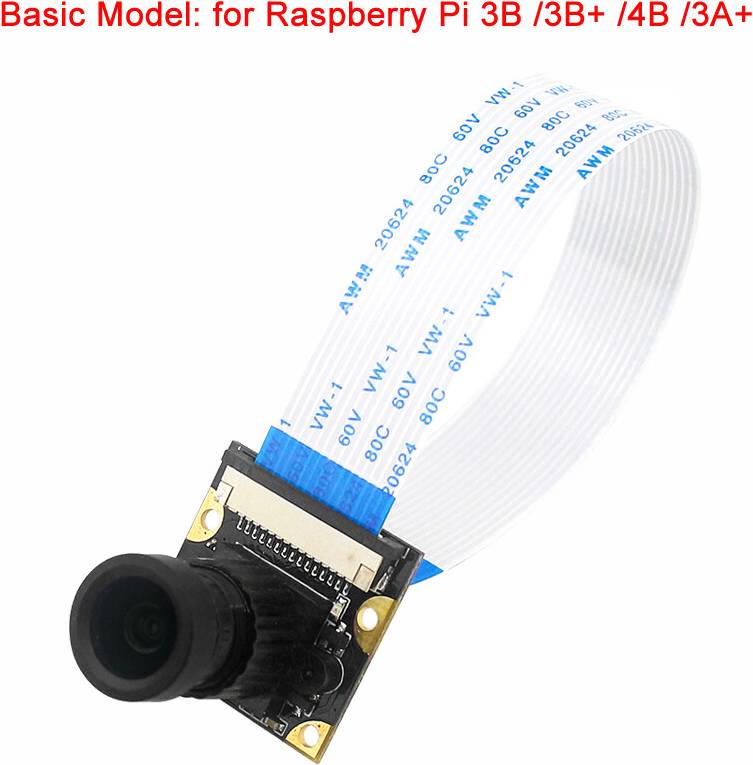 5MP 1080P Angle Camera for Raspberry Pi 4 Model B