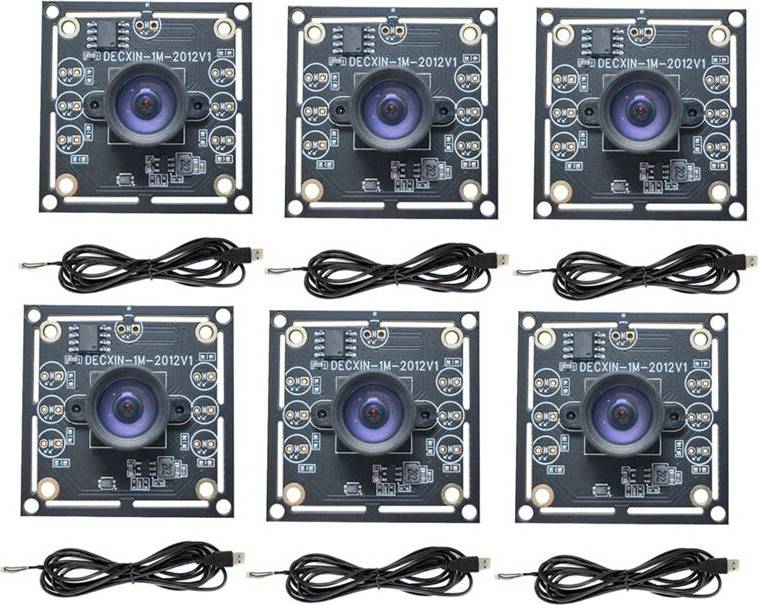 Typecat 6PCS 100 Degree Camera Module OV9732