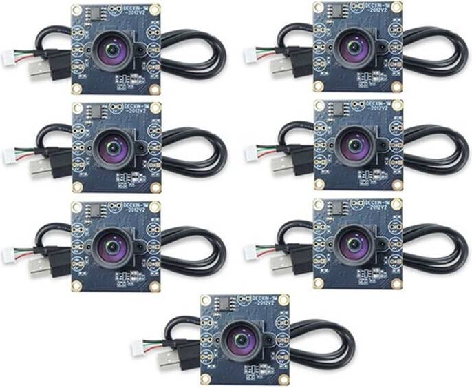 7Pcs 100 Degree Camera Module 1MP