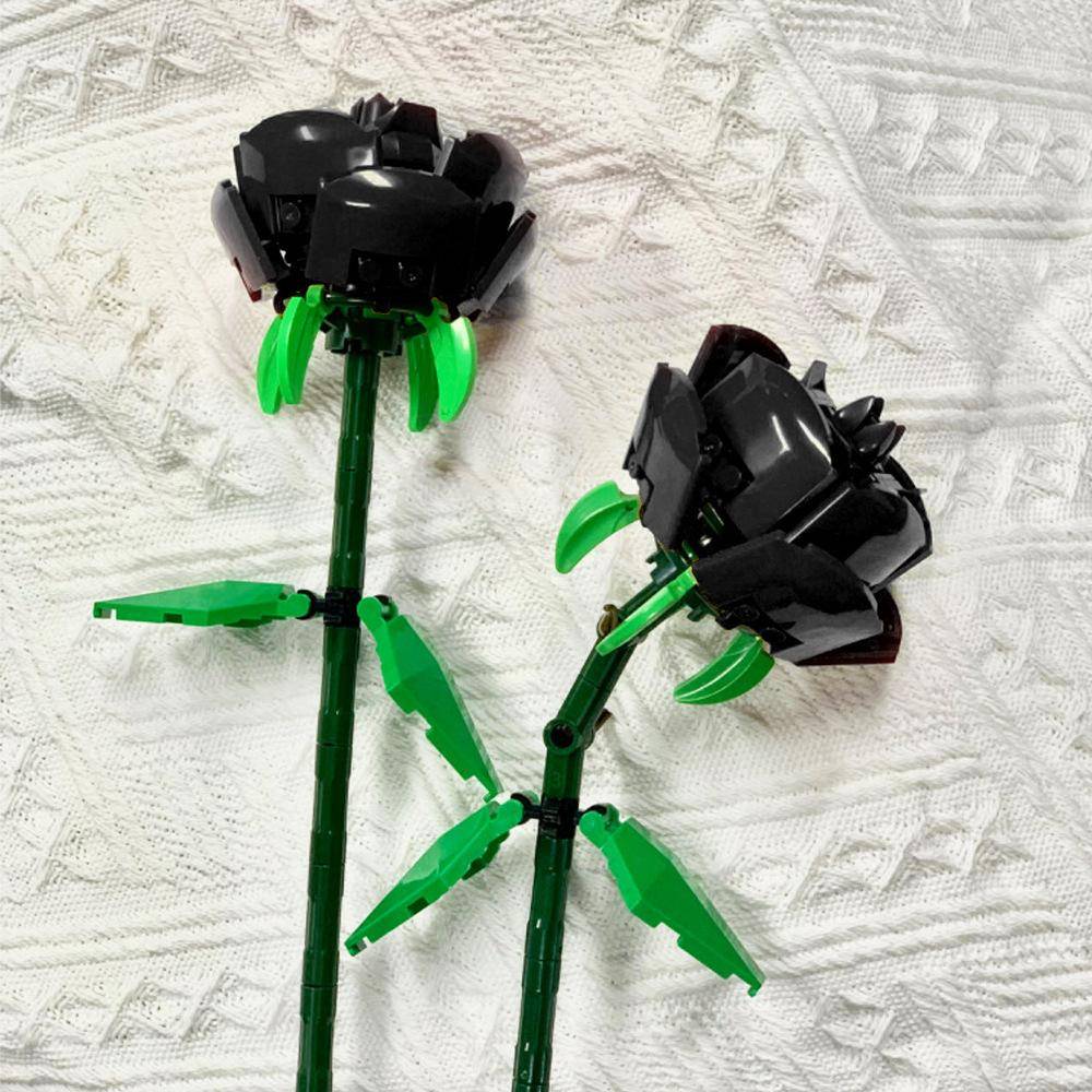 Lego bouquet Rose Flower Building Block Prickly Pear Model