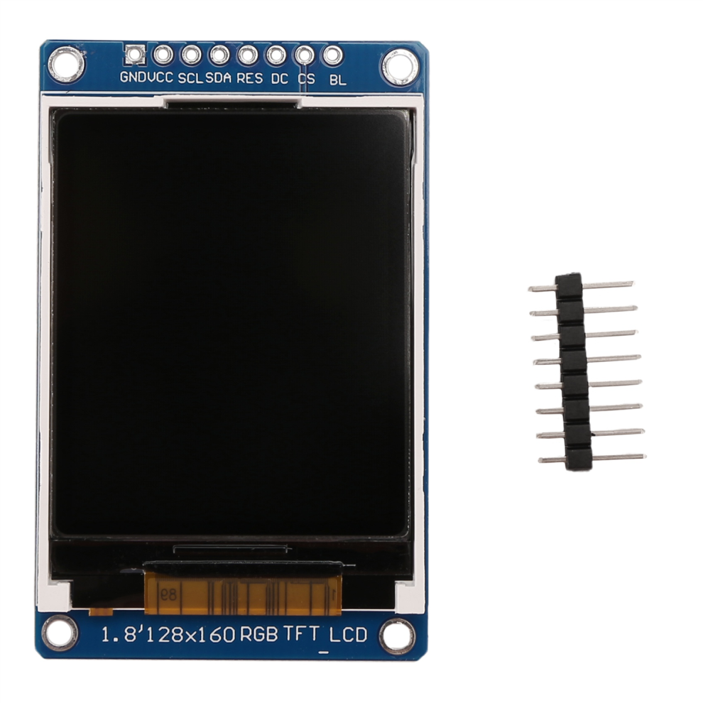 Tauoh 1.8 Inch LCD Display Module RGB SPI TFT ST7735S