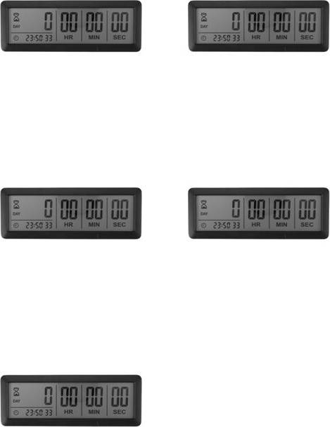 Digital clock Torribaly 5X Digital Countdown Days Timer Clock